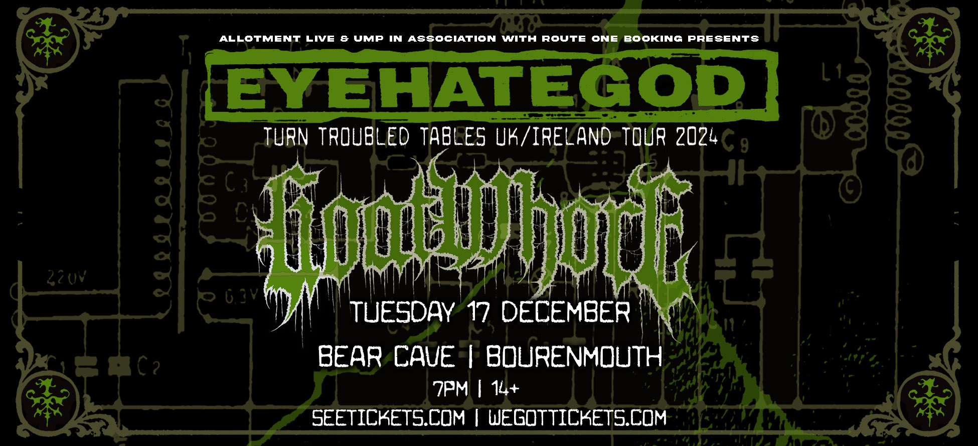 Allotment Live - EyeHateGod Event