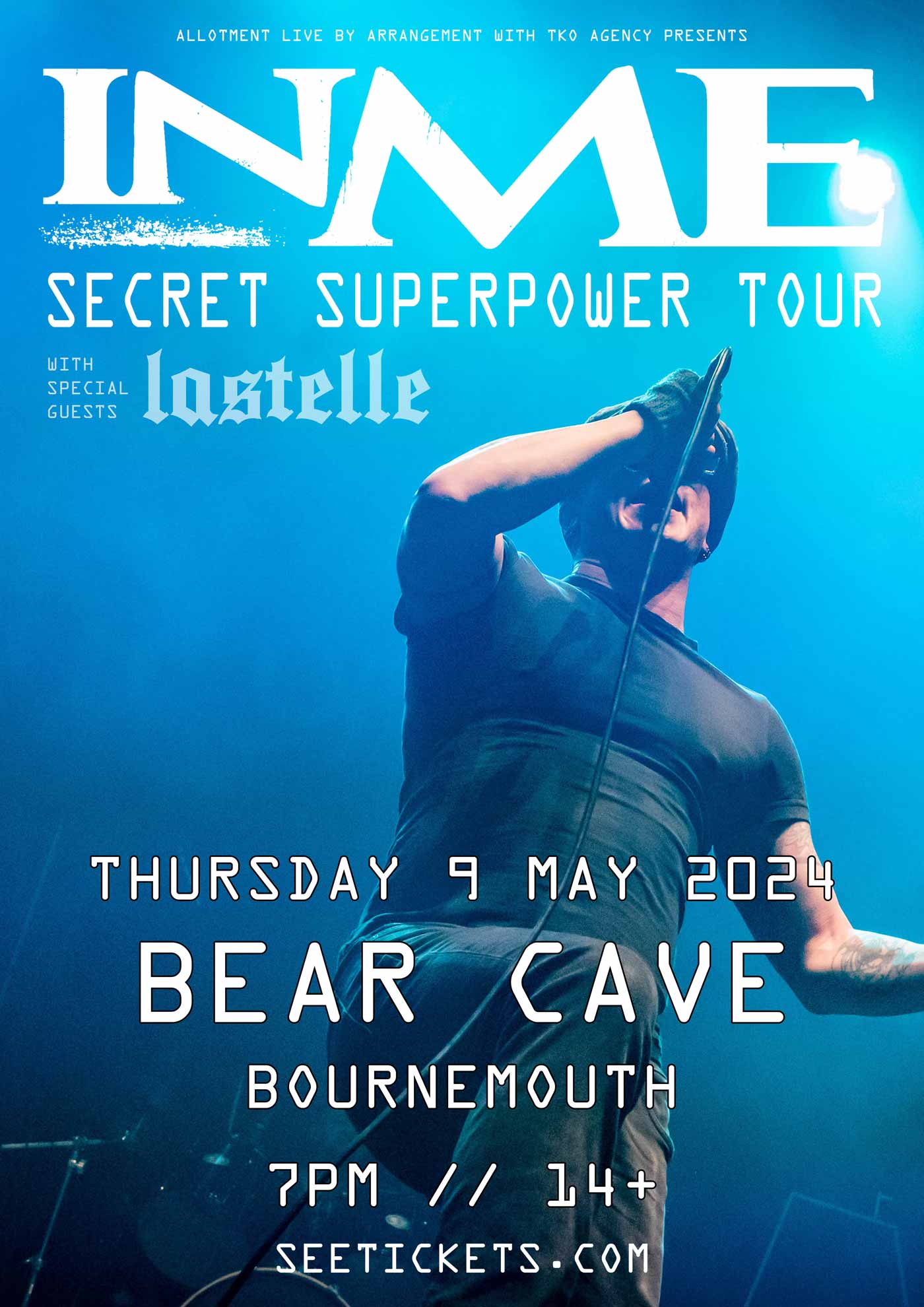  Event - InMe – Bear Cave, Bournemouth Thu, 09 May 2024